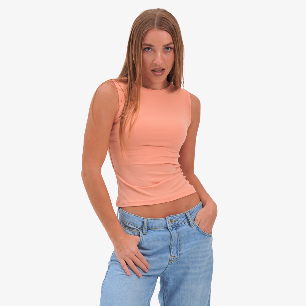 Emma - straight neckline top