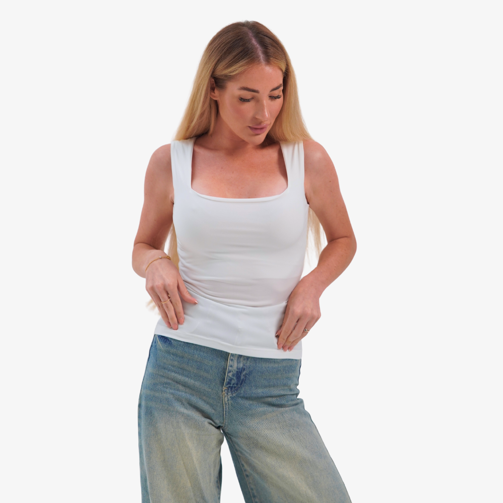 Charlotte - square neckline top