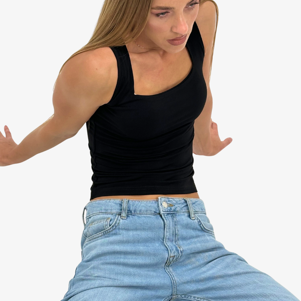 Charlotte - square neckline top