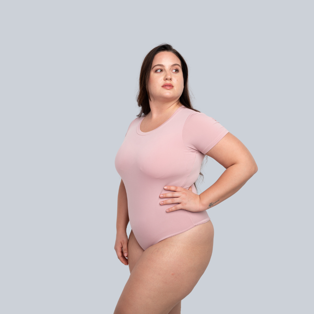 Tcheriz - Stella bodysuit in cotton candy