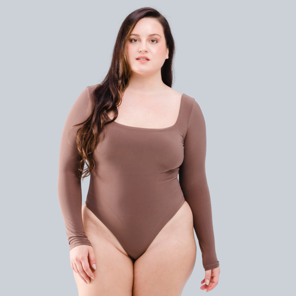 sweeheart bodysuit mocca large
