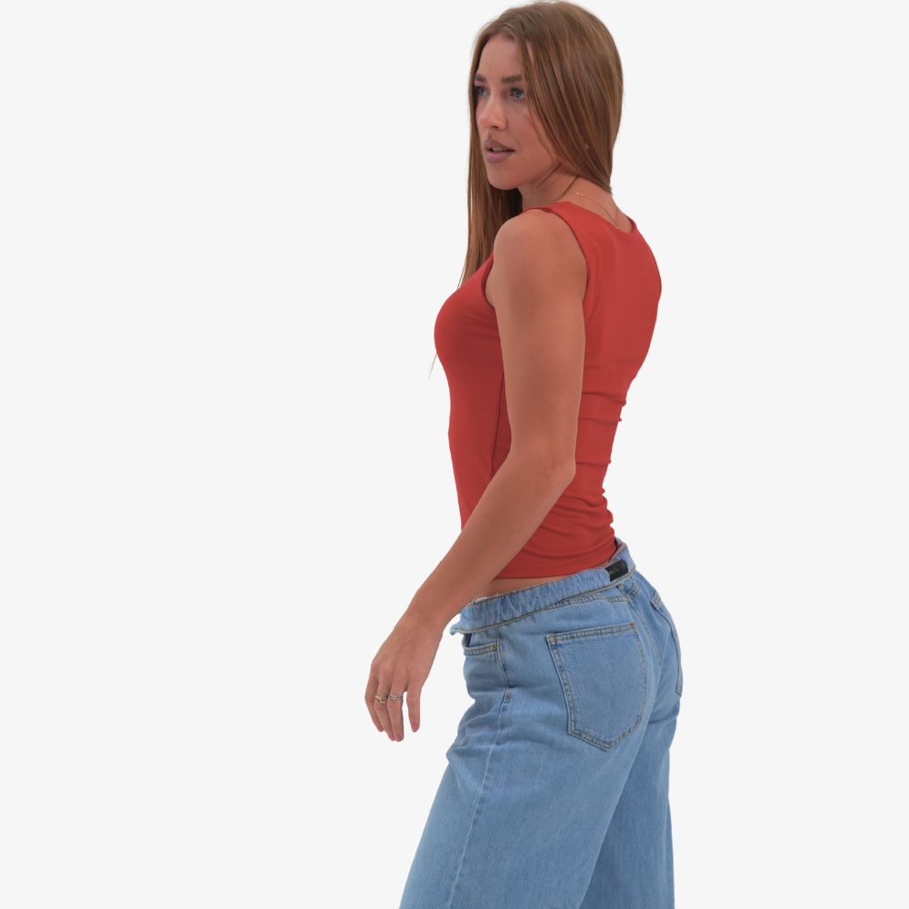 Charlotte - square neckline top