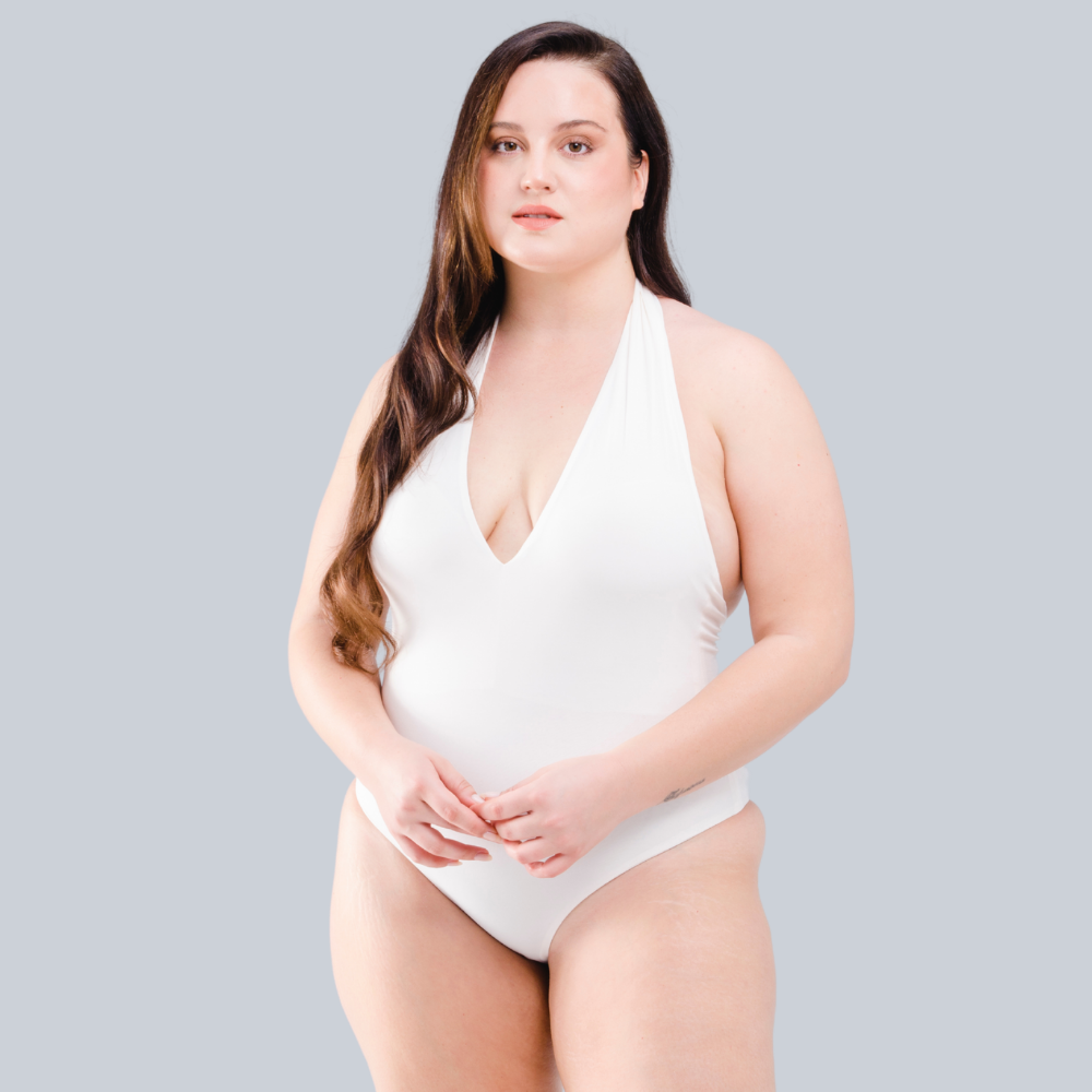 regina bodysuit white large